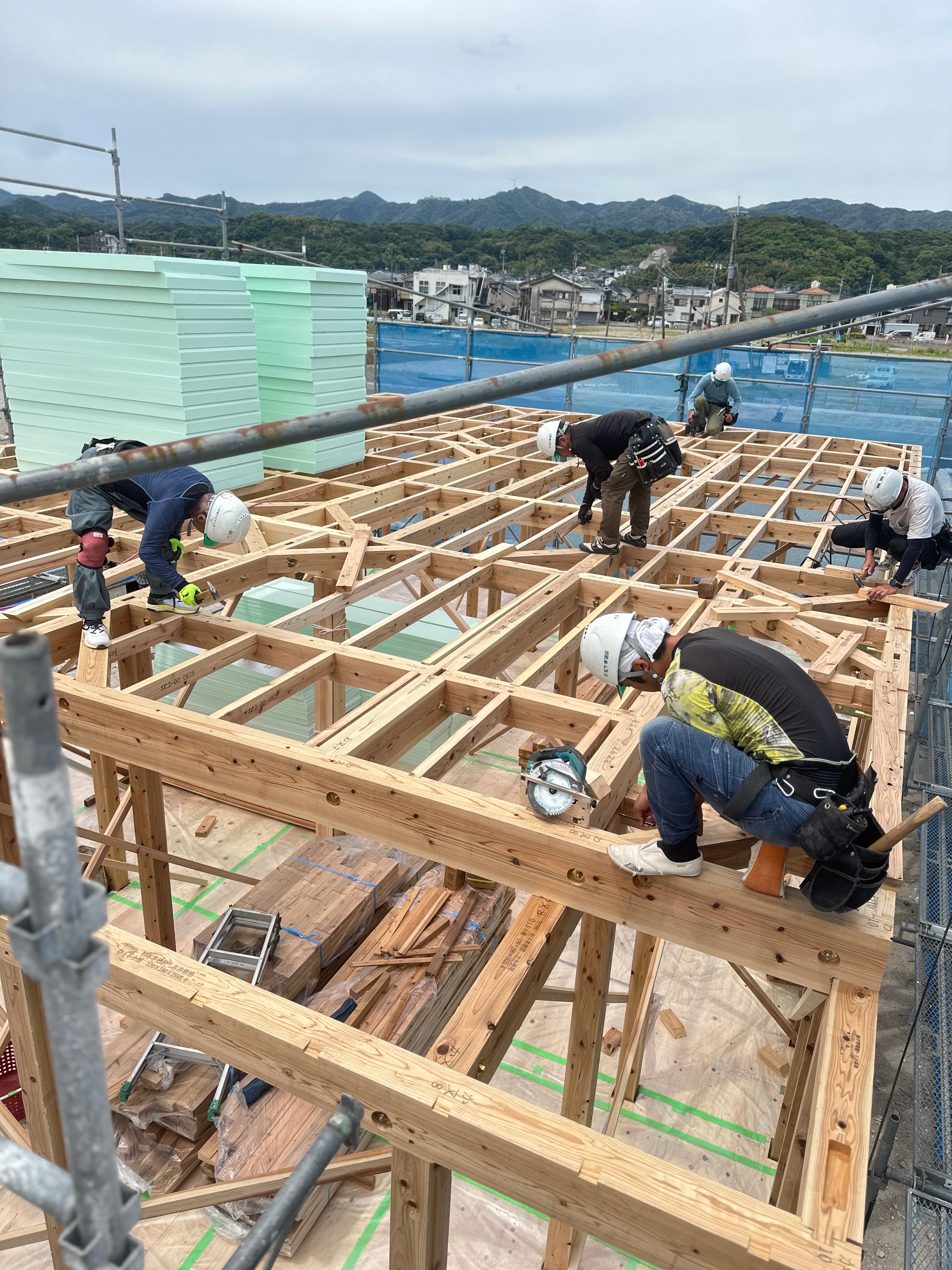 「見えない部分」にこそ、松下孝建設の誇り。「4寸柱」の圧倒的安心感!